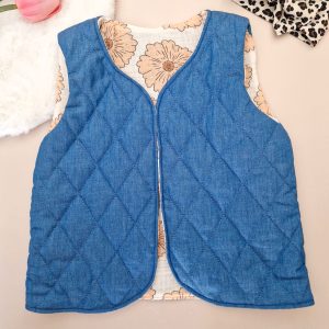 Gilet matelasé Demin