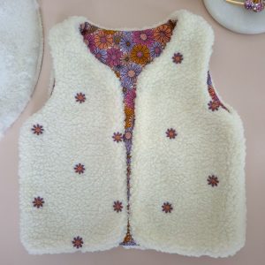 Gilet Fourrure Marguerite
