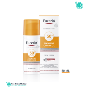 EUCERIN SUN CONTROL FLUIDE SOLAIRE PROTECTION PIGMENT SPF50+ 50ML