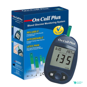 On Call Plus Lecteur de glycémie Avec 10 Bandelettes