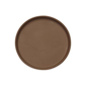 Assiette Silicone avec ventouse Caramel – Jollein.