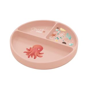 Assiette silicone Slurpy The Octopus.
