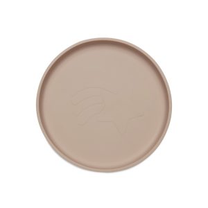 Assiette Silicone avec ventouse Pale Pink – Jollein.