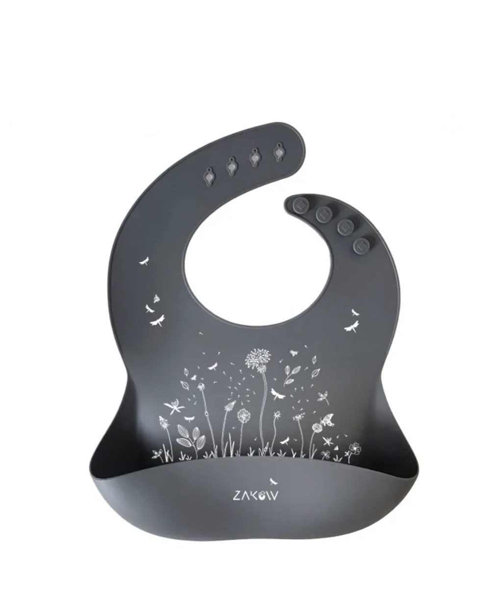 Bavoir « au jardin pénombre ».