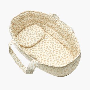 Minikane Couffin poupée et son oreiller en coton Féline.