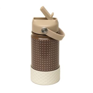 Gourde – Acier inoxydable 350ml- Vintage squares.