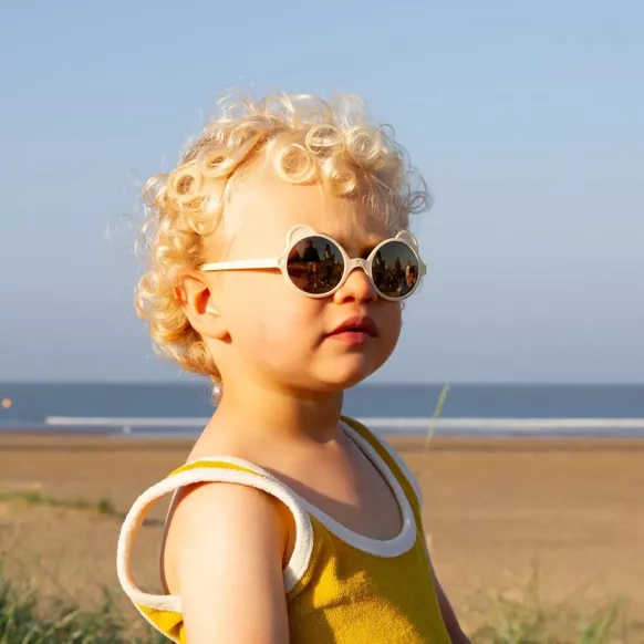 Lunettes de soleil Ourson Ki ET LA – Crème. – Image 4