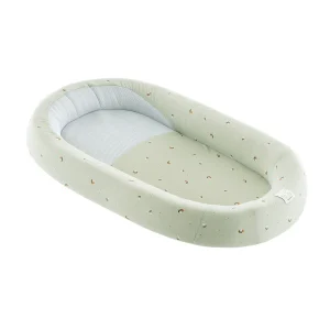 Traumeland Cocoon Babynest home air fiore green.