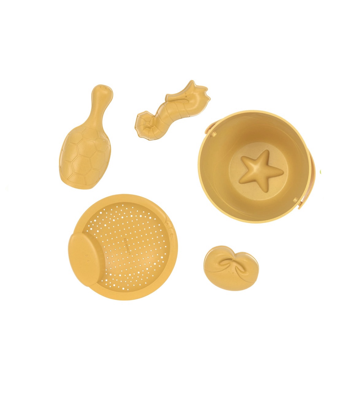 Jouets de plage (5 pcs) jaune. – Image 4