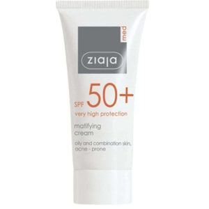 Ziaja med Crème Solaire Matifiante SPF 50+ Peaux Mixte / Acnéique 50ml